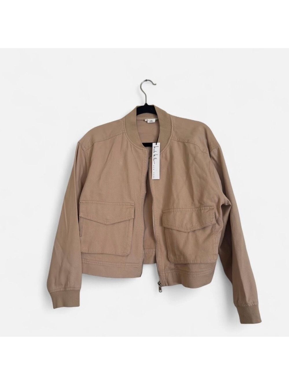 Tan Bomber Jacket